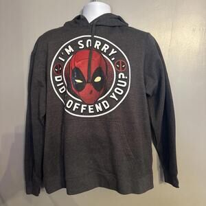 Marvel Deadpool Hoodie Mens Size Large